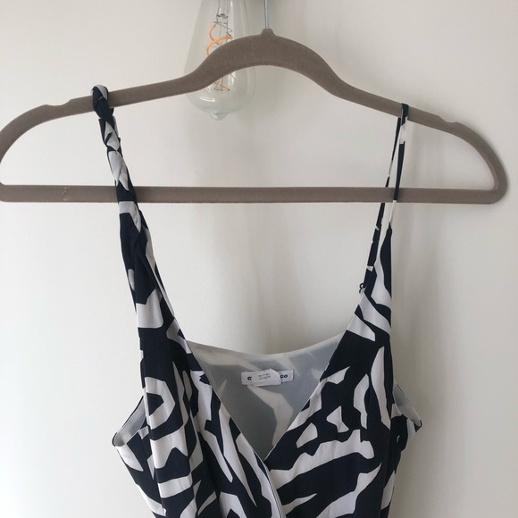 Club Monaco 100% Silk Zebra Rompers - Picture 6 of 6